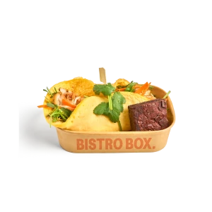 Health kick chicken omelette wrap & protien brownie